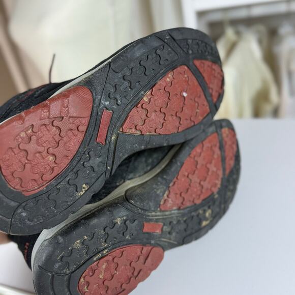 L.L. Bean Women's sz. 10M black primaloft suede and canvas hiking boots S0409 - Picture 9 of 9